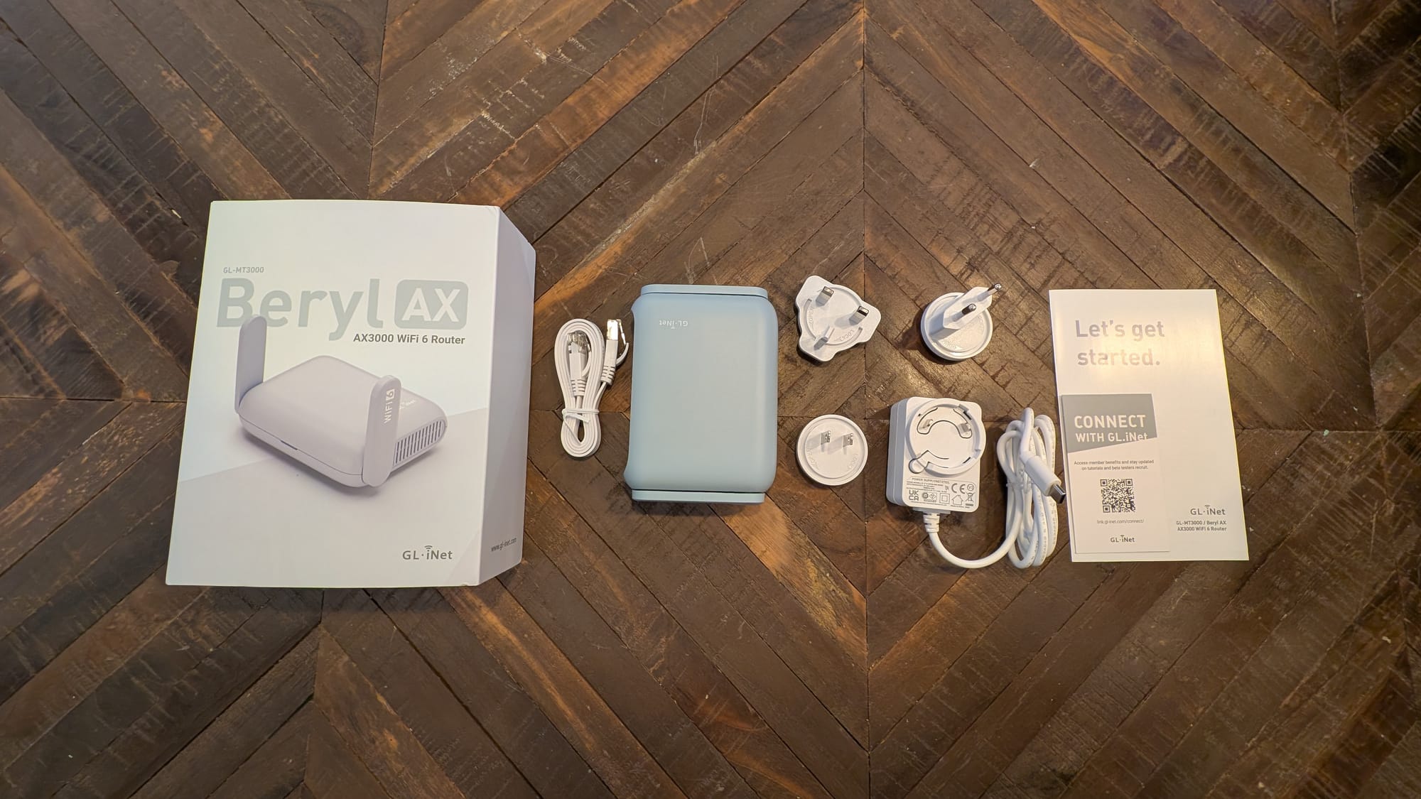 Beryl AX package contents